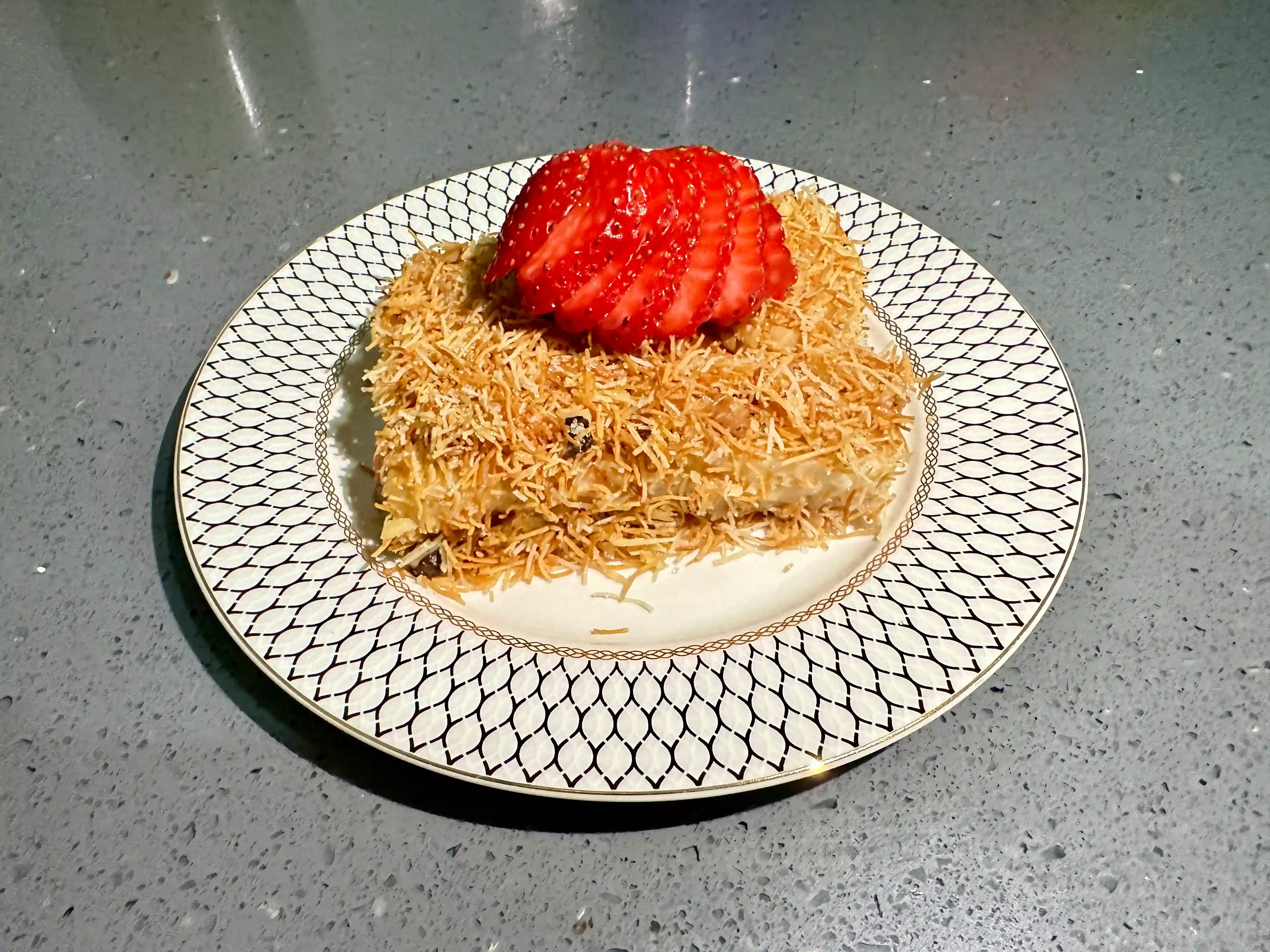 Kadayıflı Muhallebi