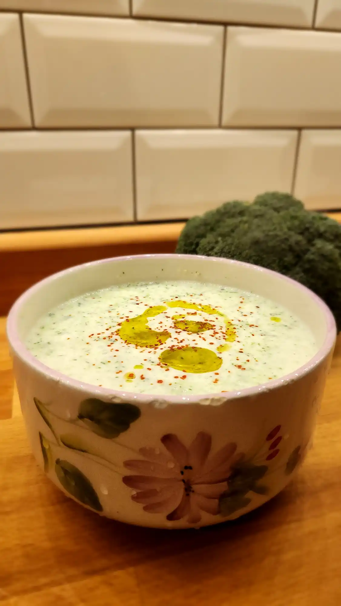 Brokolili Kış Cacığı