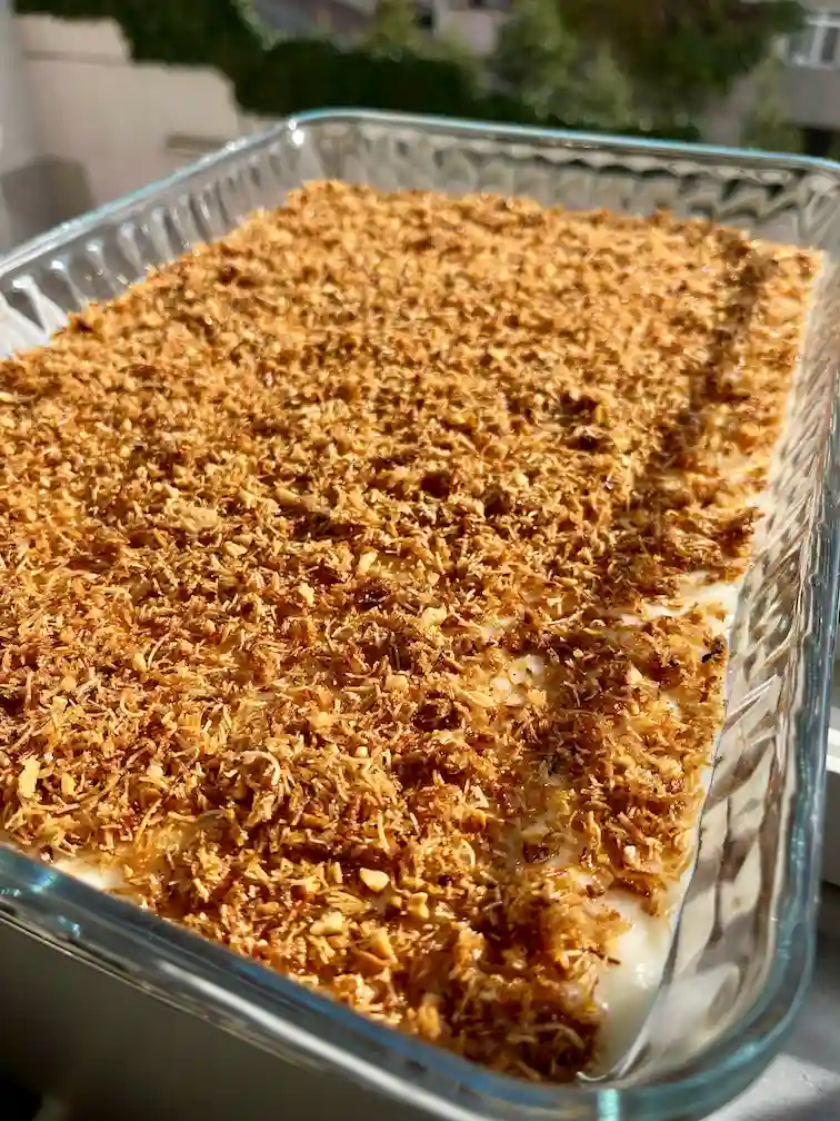 Çıtır Kadayıflı Muhallebi