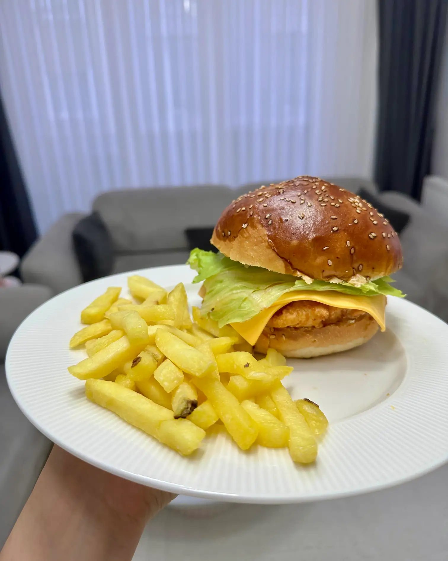 Ev Yapımı Tavuk Burger