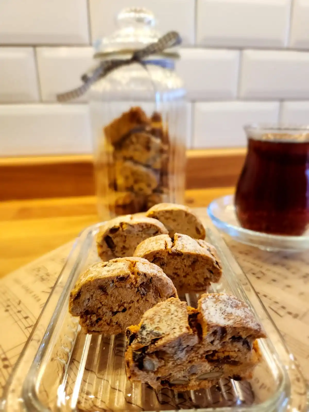 Glutensiz Tuzlu Biscotti
