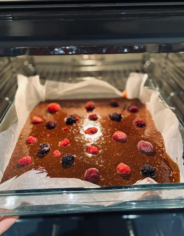 Orman Meyveli Brownie