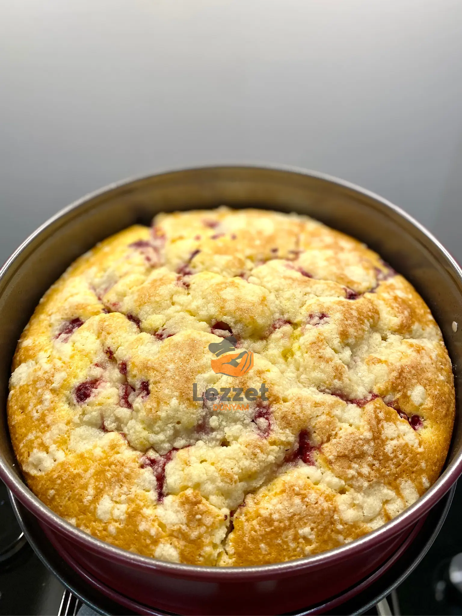 Orman Meyveli Crumble Kek