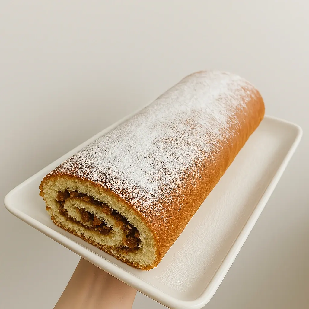 Elmalı Rulo Kek