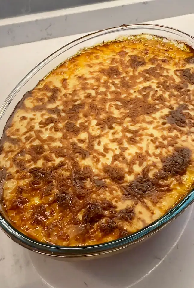 Fırında Beşamel Soslu Kıymalı Patates Graten