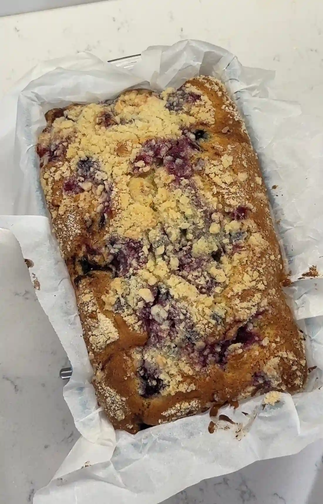 Orman Meyveli Crumble Kek